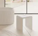 Percy Solid Surface Bath Stool.webp