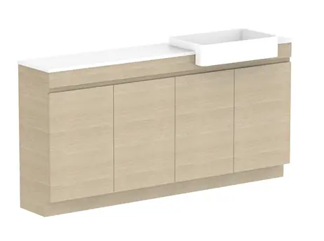 Glacier Durable finish Lite SR All Door Tro 1800WK R DU 