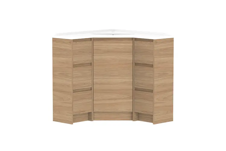 Glacier Lite Corner Trio 9X9 With Kickboard C CM 