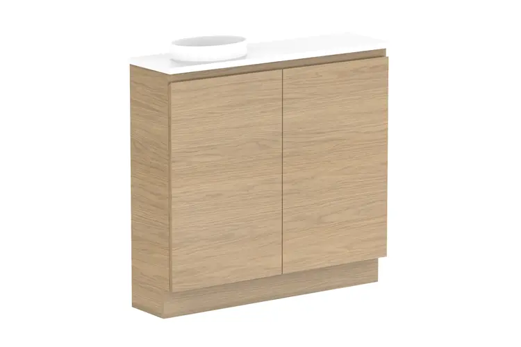 Glacier Pro Mini All Door 900 With Kickboard Left Bowl - CP