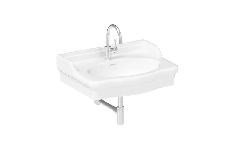Castellana Wall Basin 700 GlossWhite 1TH 