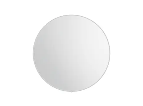 Sera Round LED Mirror 750mm Matte White 