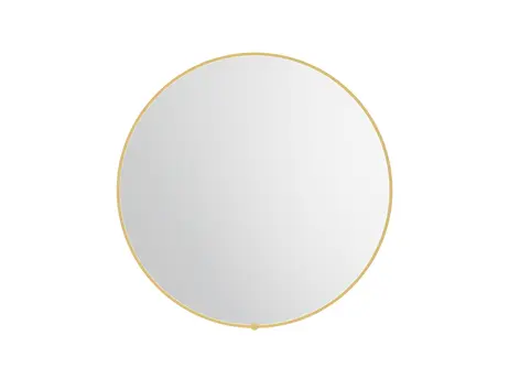 Sera Round LED Mirror 750mm Br. Brass 