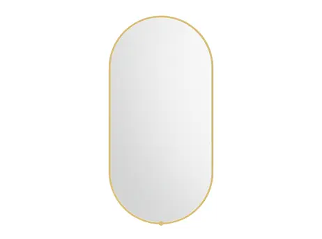 Sera Pill LED Mirror 900x450 Br. Brass 