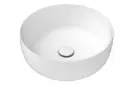 Glam Round Above Counter Basin Glss Wht 