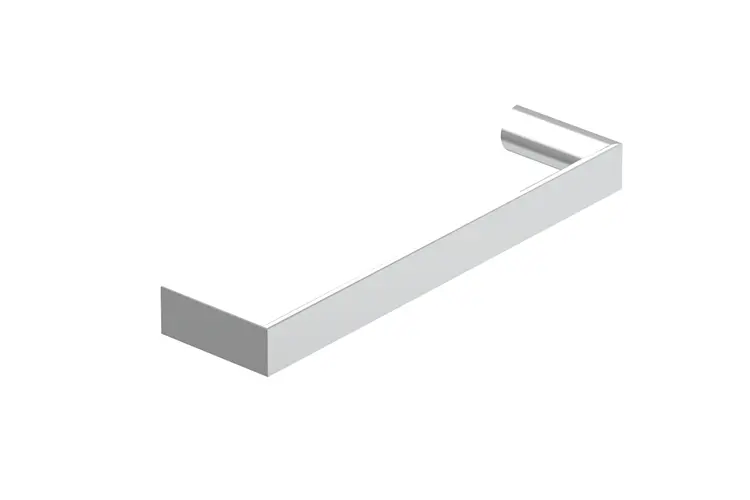 Flat D Handle 96 cc Chrome