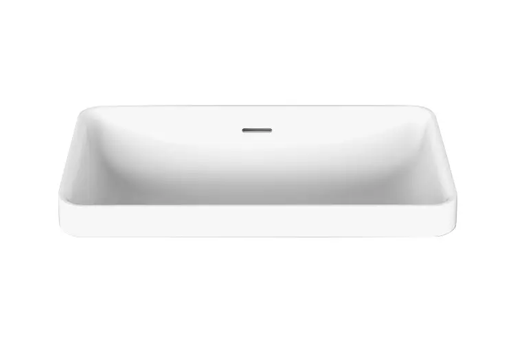 Zeya Semi Inset Basin Matte White 