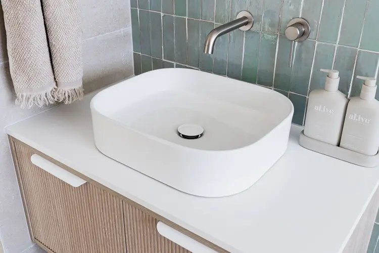Louie Above Counter Basin Matte White 