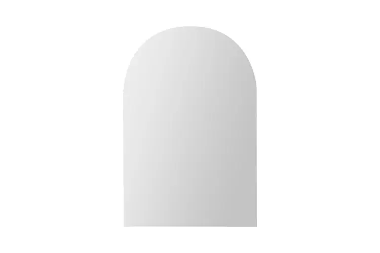 Arch Polished Edge Mirror 600 x 900 