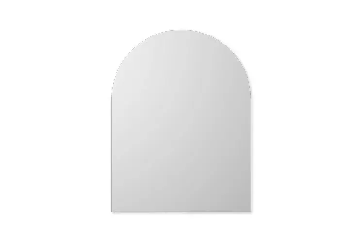 Arch Polished Edge Mirror 750 x 975 