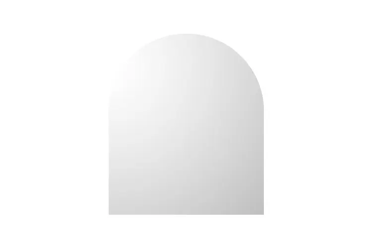 Arch Polished Edge Mirror 900 x 1050 
