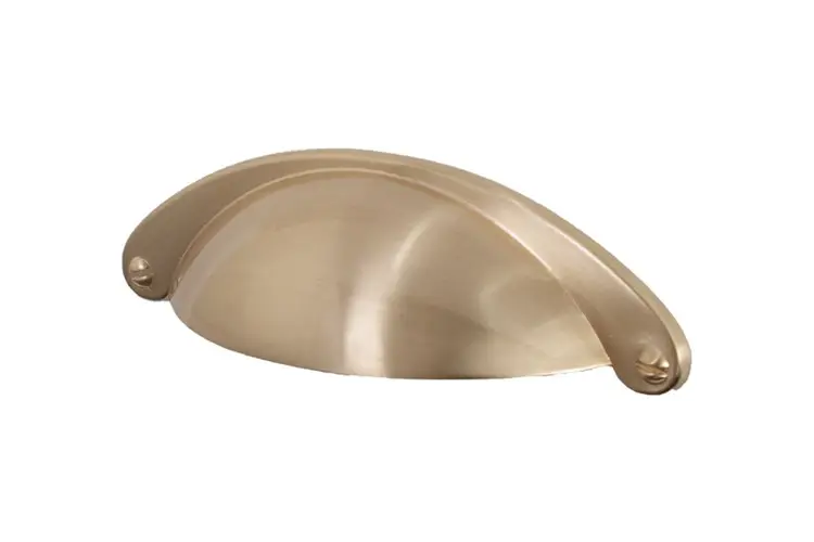 Seashell Handle 64 cc Brush Brass