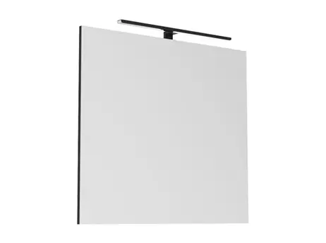 Daylight Mirror 900 x 800 w/LED Black 