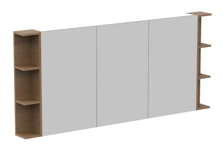 Glacier Lite Shelf MirorCab 1800 3D D SV