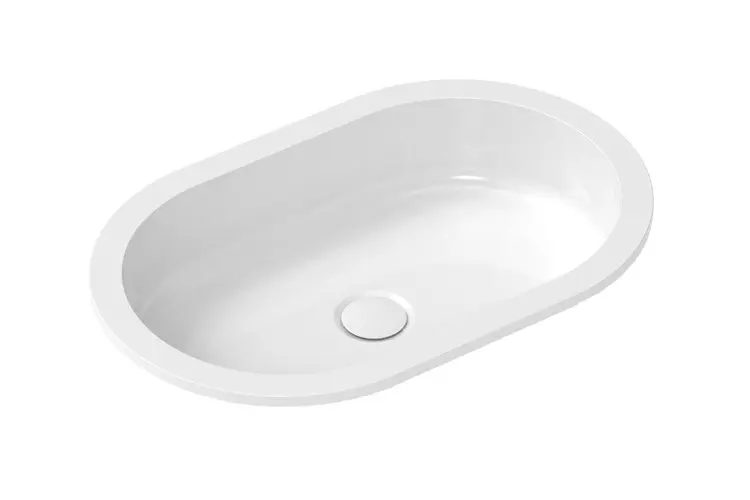 Mila UC/Inset Basin Gloss White 