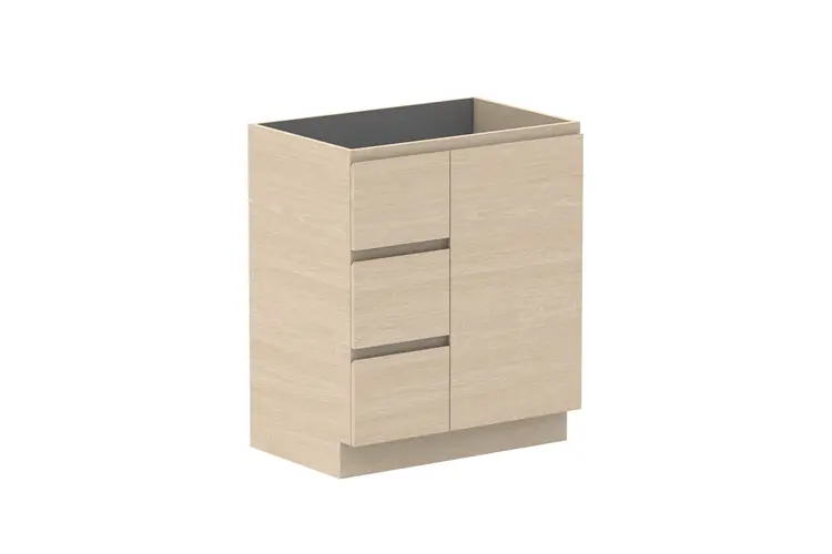 Glacier Lite Hamper Trio 750 With Kickboard S No Top