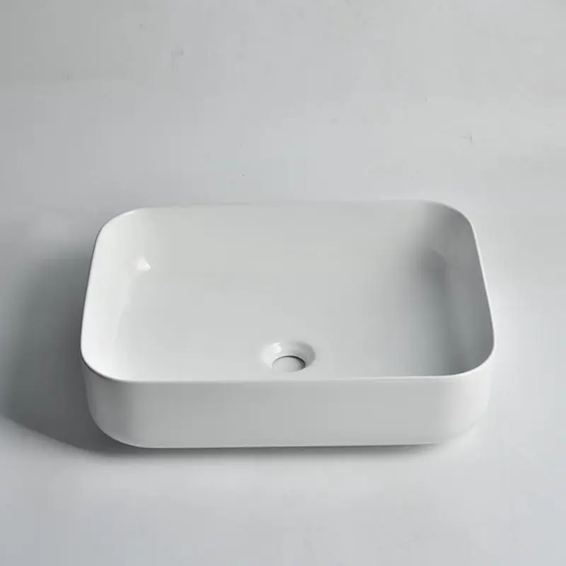 500x400x135mm Gloss White Above Counter Basin