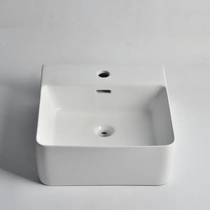 420x400x155mm Gloss White Wall Hung Basin