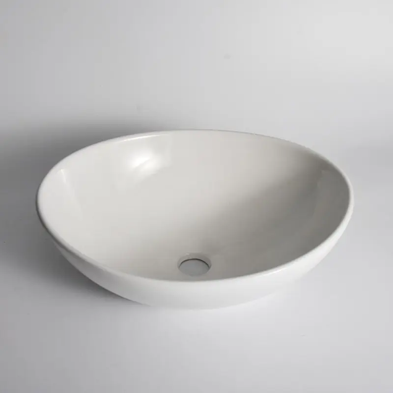 405x335x145mm Gloss White Above Counter Basin