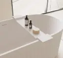 Percy Solid Surface Bath Tray