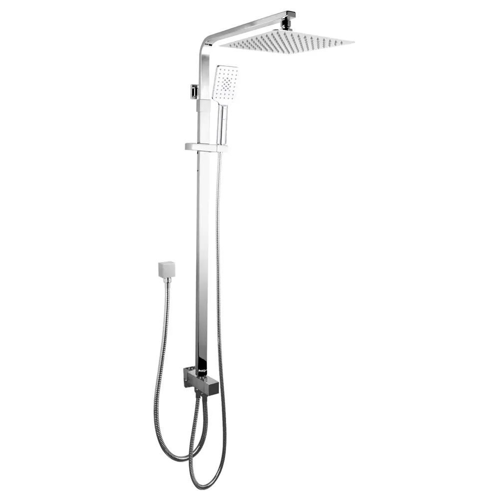 10"inch Slim Square Shower Set with Handheld Spray Head