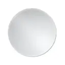 Bevel Edge Round Plain Mirror