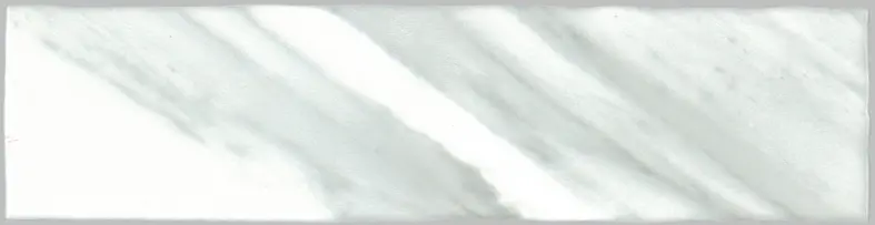 CAPUCIINO CATALINA STATUARIO GLOSS WHITE WALL TILES 75X300mm