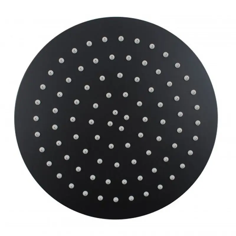 300mm Black Shower Head 