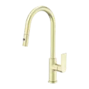 Bianca Pull Out Sink Mixer With Vegie Spray Function Brushed Gold