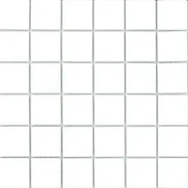 COTTO 2SR1 MSK POOL GLOSS WHITE MOSAIC TILES 47x47mm