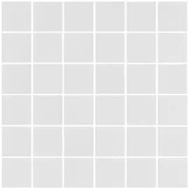 COTTO CELADON POOL WHITE MOSAIC TILES 47x47mm