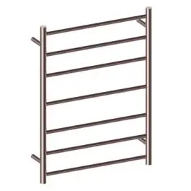 HEATED BRUSHED BRONZE TOWEL LADDER BRUSHED