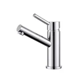 DOLCE BASIN MIXER ANGLE SPOUT CHROME 