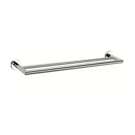 DOLCE CHROME DOUBLE TOWEL RAIL 900MM