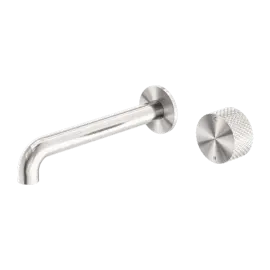 OPAL PROGRESSIVE WALL BASIN/BATH SET 185MM BRUSHED NICKEL 