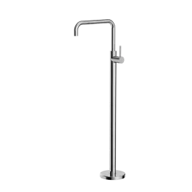 MECCA CHROME FREESTANDING BATH MIXER SQUARE SHAPE