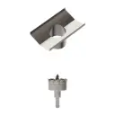 Nero Tile Insert V Channel 50mm Outlet & Hole Saw Kit
