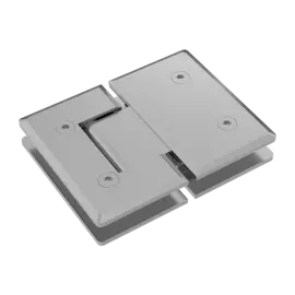 180 DEGREE GUN METAL GLASS TO GLASS SHOWER HINGE 10MM
