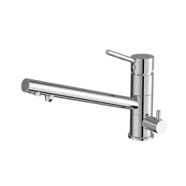 DOLCE CHROME THREE-WAY KITCHEN MIXER