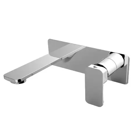 IVANO - Chrome Bathtub/Basin Wall Mixer With Spout
