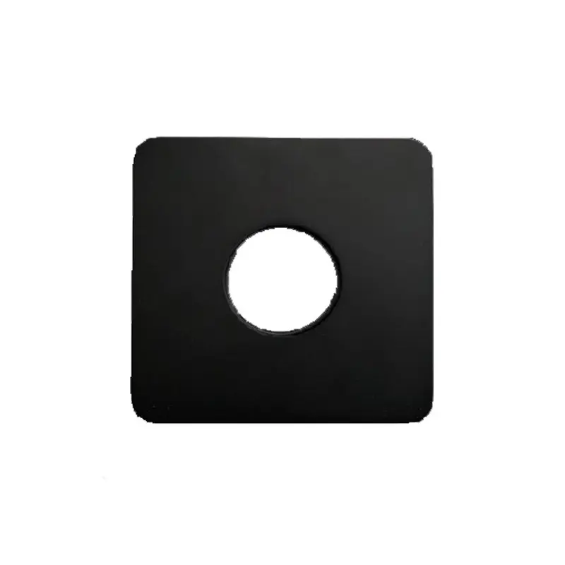 Square Black Cover Plate 110*110mm
