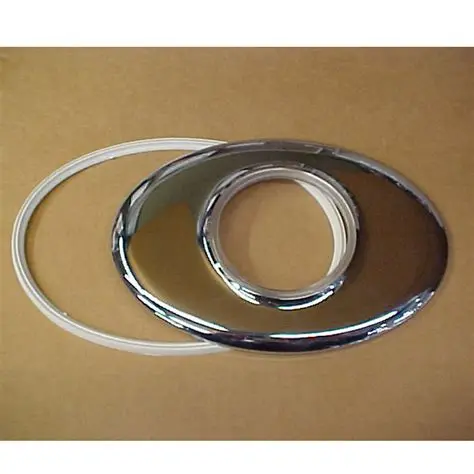 Oval Chrome Cover Plate 70*135mm
