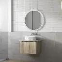 Calder Wall Hung 600mm - Crystal Ceramic Top, Stone Top Not Apply