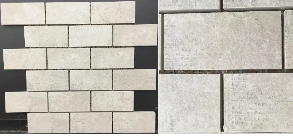 MOSAICS SHADED GREY MEMORIES ABSTRACT SERIES CERAMIC FLOOR TILE 30X30.35MM 