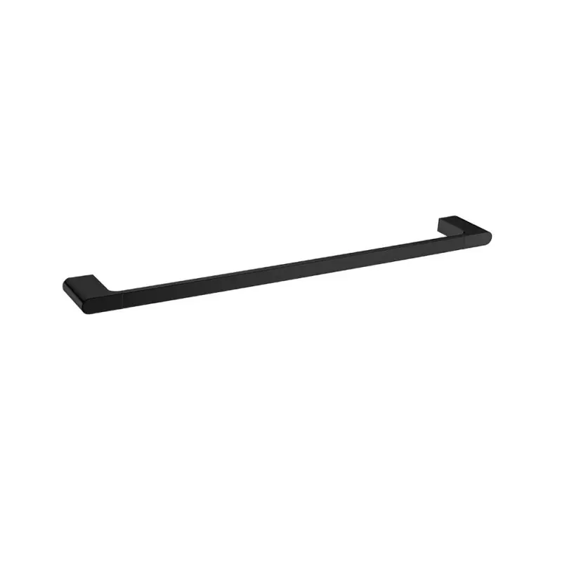 VOG - 600mm Black Towel Rail