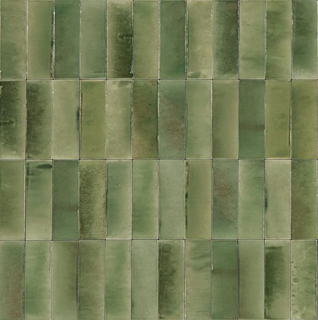 GLEEZE GIADA GREEN 50X150 FLOOR TILES