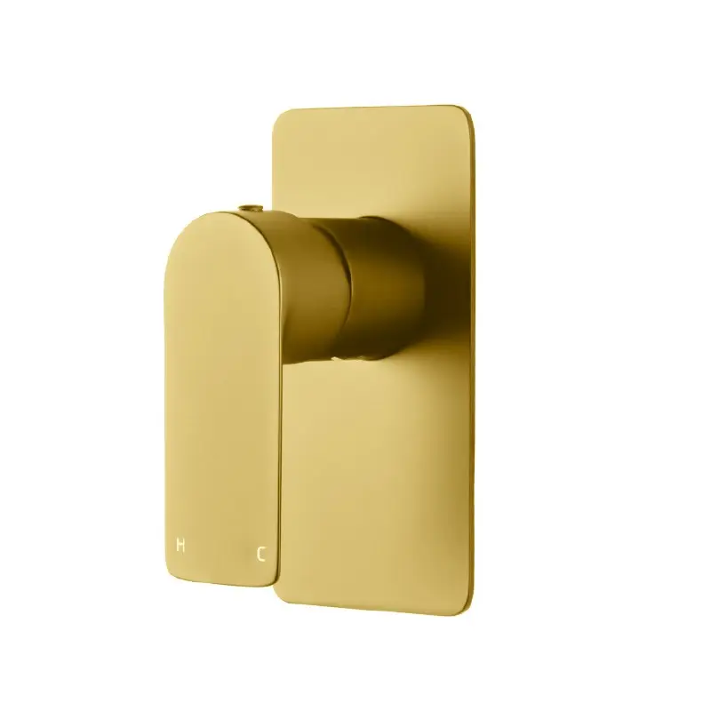 VOG - Brushed Brass Wall Mixer 