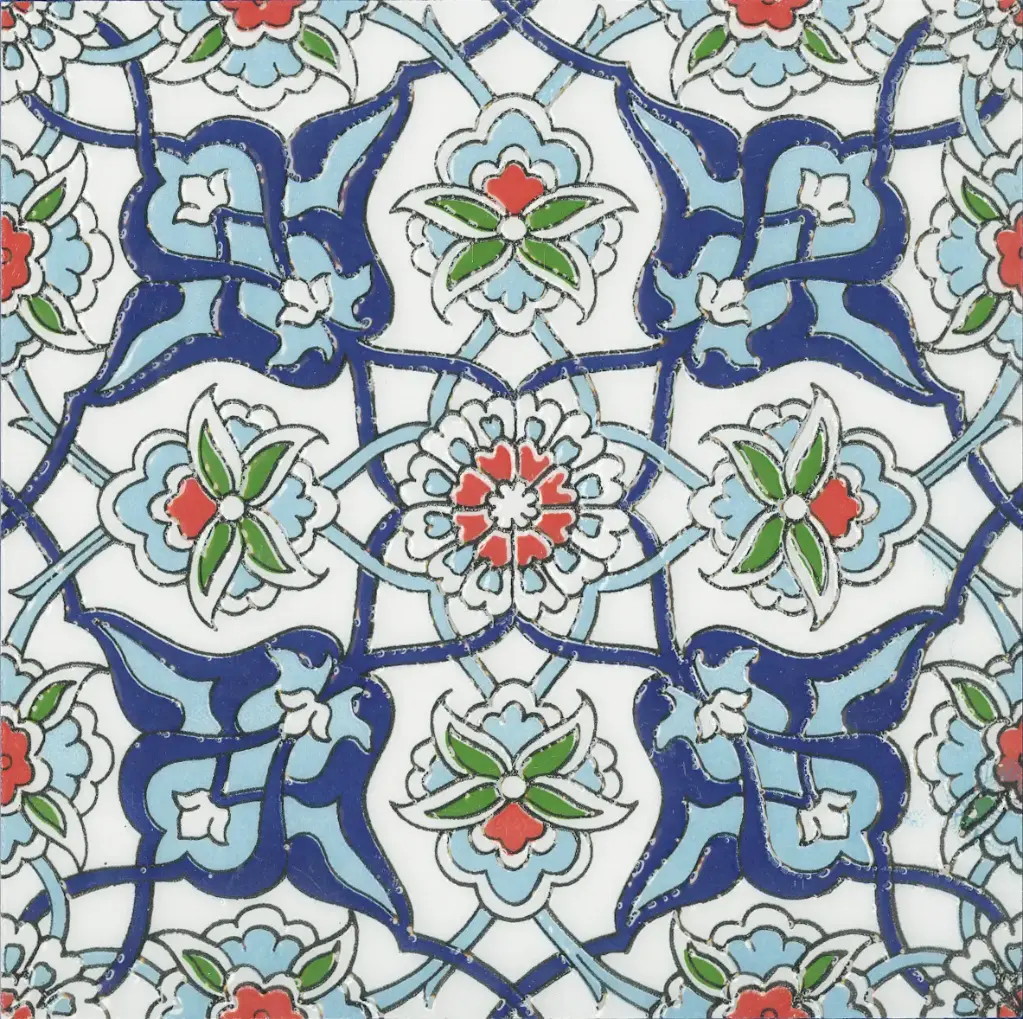 MOROCCO TURKISH BLUE GLOSS 200X200