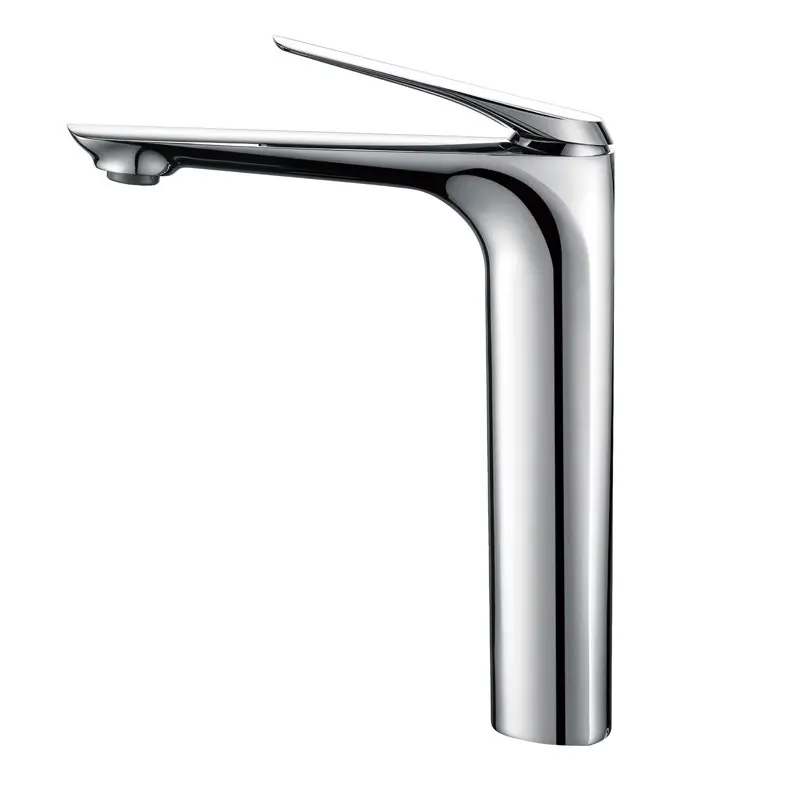 AU - Chrome Basin Mixer Tap Long