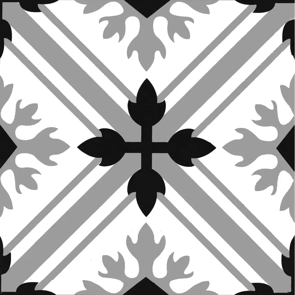 KEYS CLASSIC GREY MATT 200X200